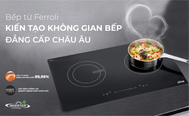 Bếp từ Ferroli 