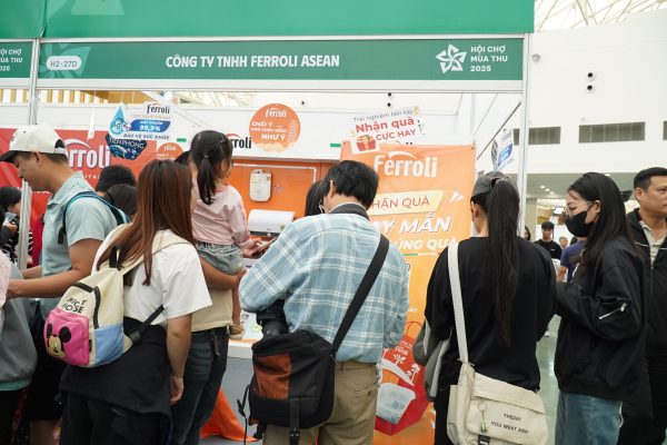 Một số hình ảnh gian hàng Ferroli