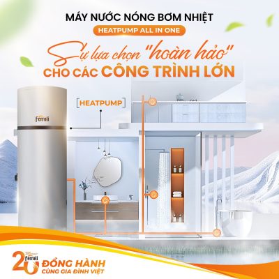 Máy nước nóng Heatpump Ferroli