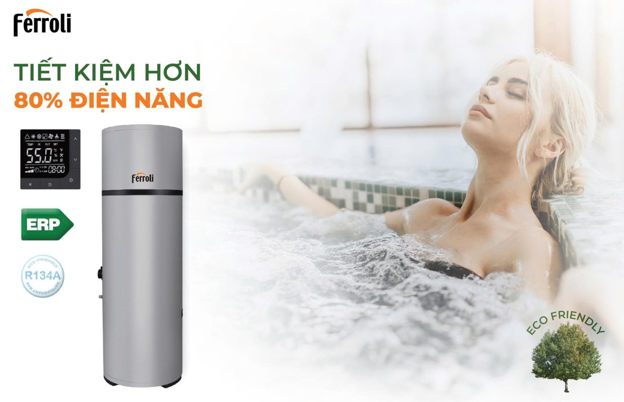 Máy nước nóng Heatpump Ferroli