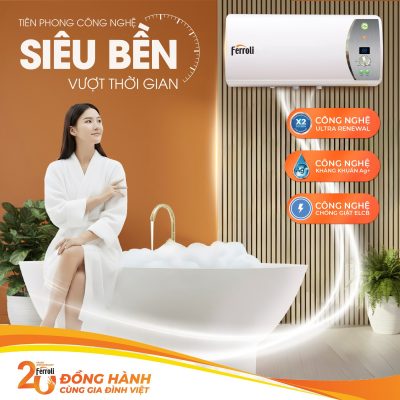 Công nghệ mới trên bình nóng lạnh