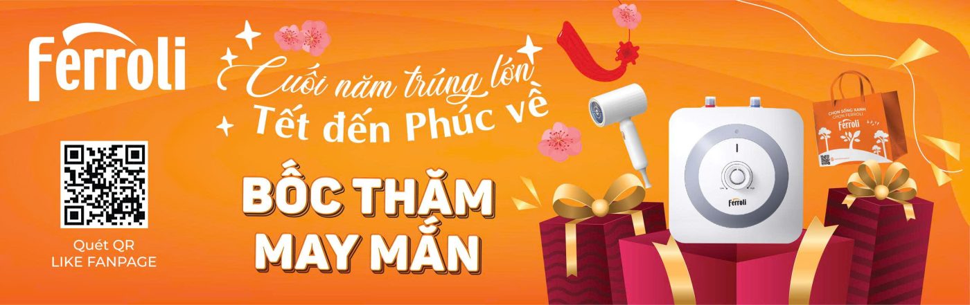 bốc thăm trúng thưởng cùng Ferroli