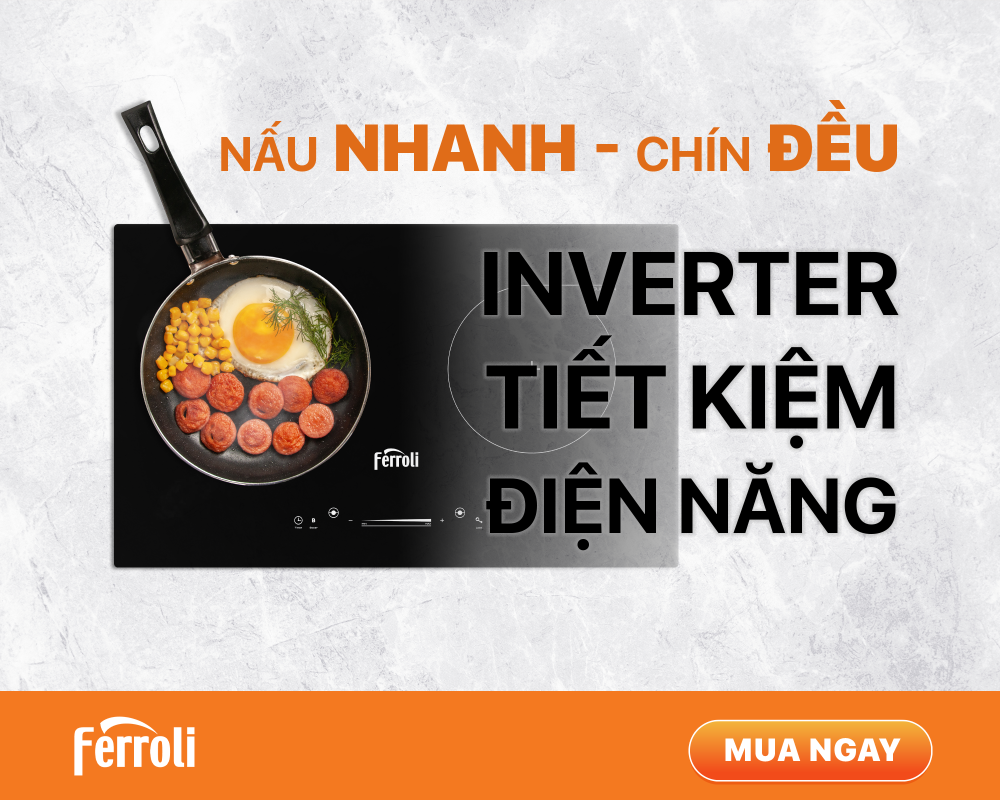 Bếp từ đôi của Ferroli