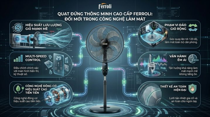 Quạt điện Ferroli 