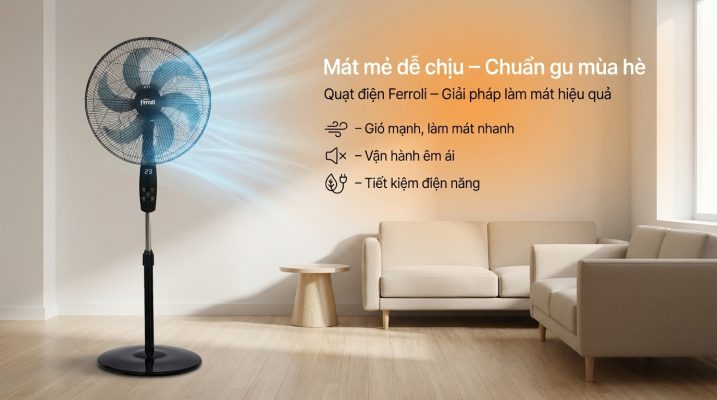 Quạt điện Ferroli 