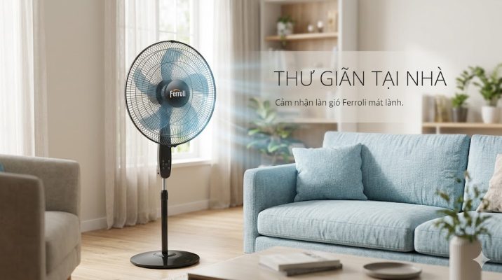 Tư vấn chọn quạt đứng hợp lý