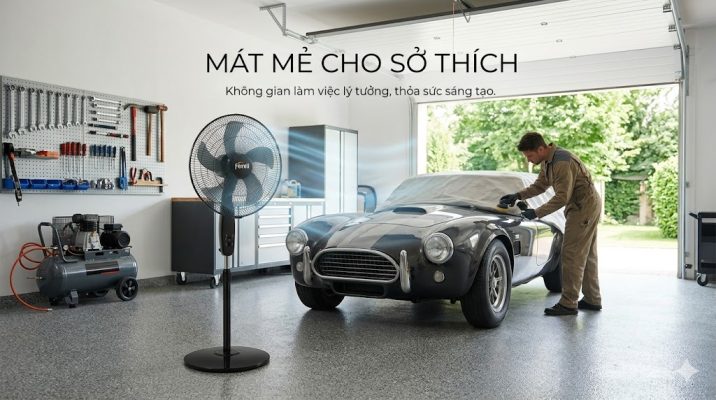 Tư vấn chọn quạt đứng hợp lý
