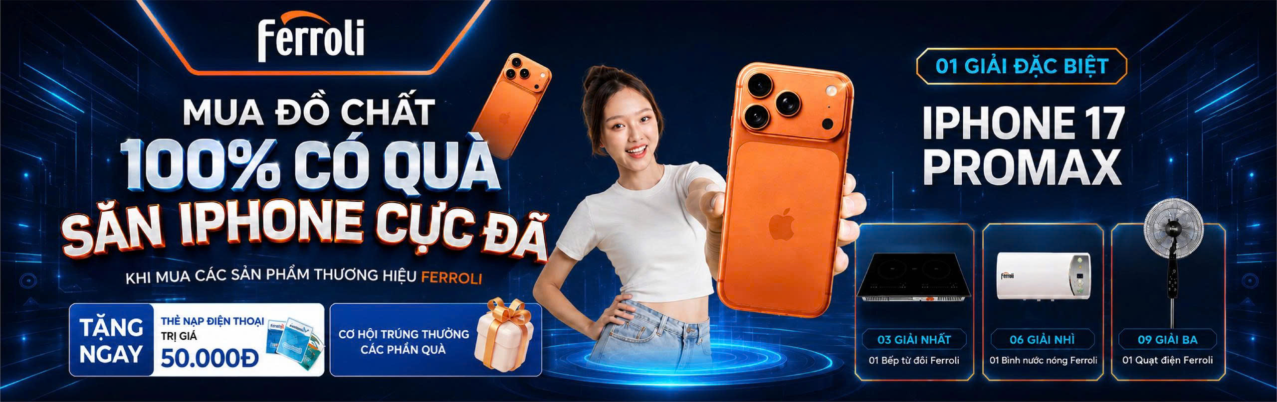 Siêu Hè Khuyến mãi cùng Ferroli 2026
