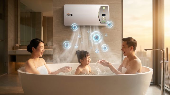 Bình nước nóng kháng khuẩn - Ultra Renewal Ferroli